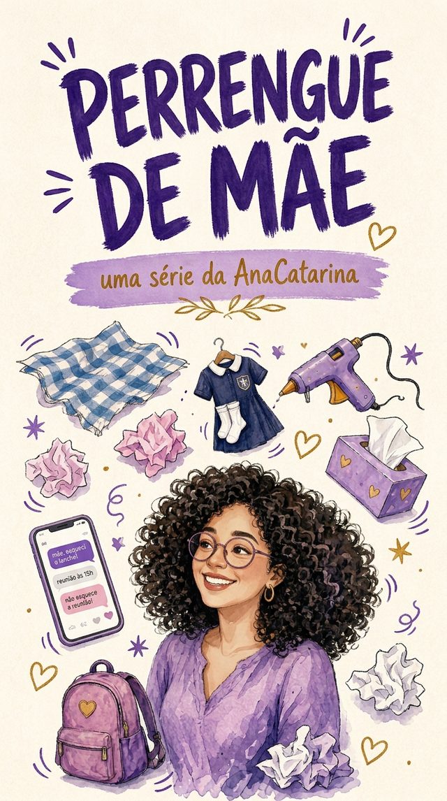 Capa da série Perrengue de Mãe