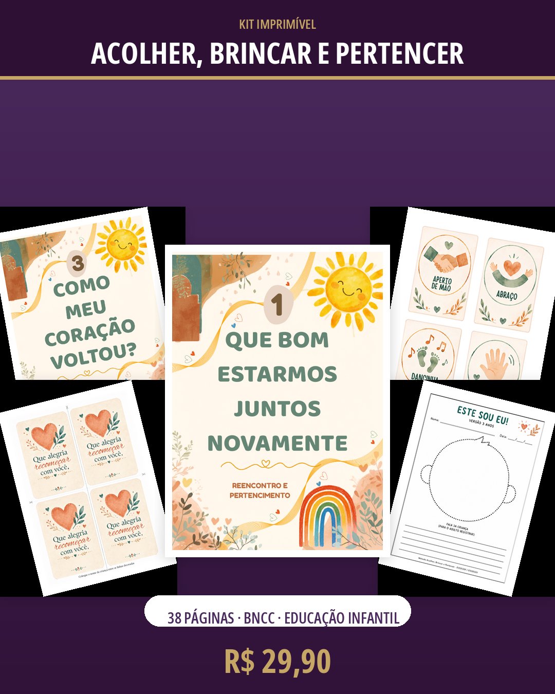 Kit Acolher, Brincar e Pertencer