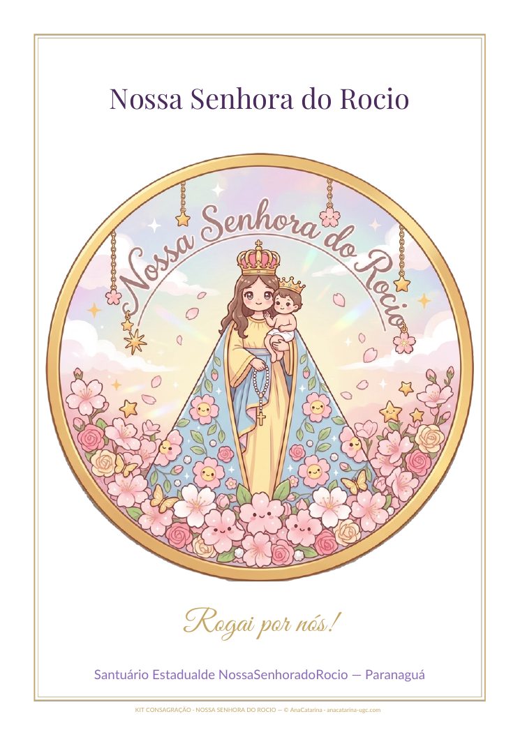 Mini-poster Nossa Senhora do Rocio